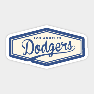 Dodgers Stadium Scoreboard by Buck Tee Sticker